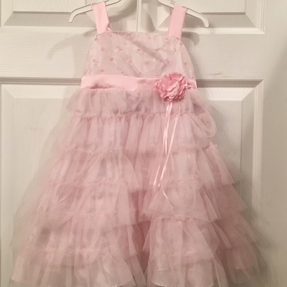 Pink Ruffled Dresses